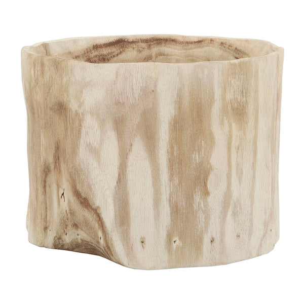Wood 11" Bowl, Natural image