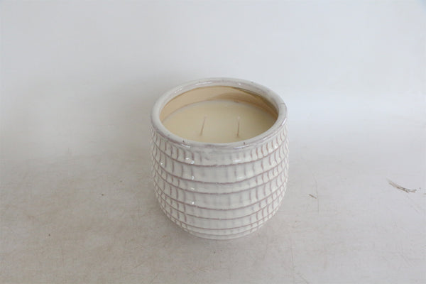 7" Aztec Scented Candle, Beige 26oz image