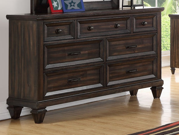 New Classic Furniture Sevilla Youth Dresser in Walnut Y2264-052 image