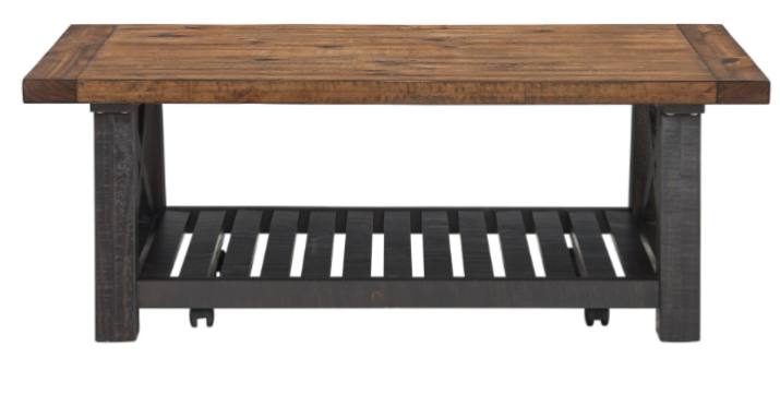 BOLTON COFFEE TABLE BLACK SATIN